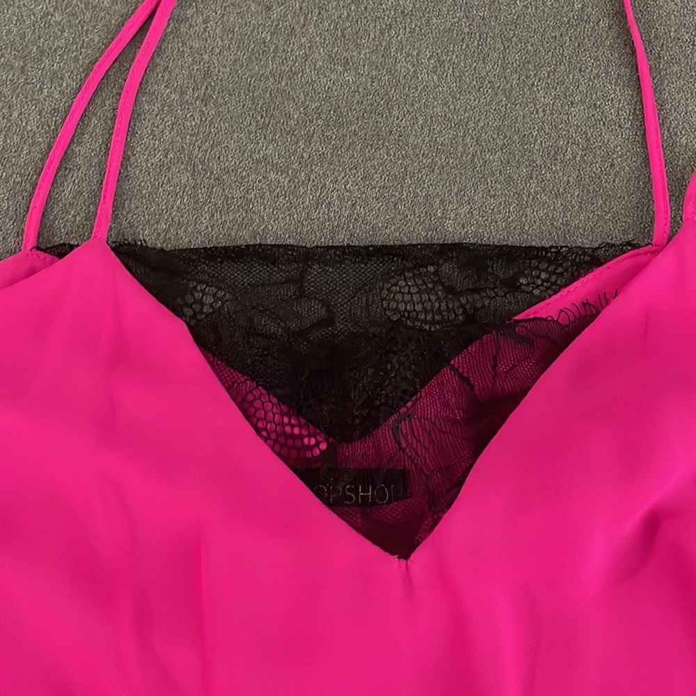 Top shop hot pink tank top - Picture 2 of 4